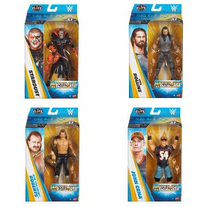 WWE Elite WrestleMania 42 Complete Set of 4 Seth, Stardust, Cena & Jake Roberts Action Figures - 1 of 2