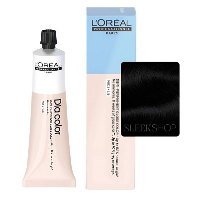 L'Oreal Professionnel DIA COLOR Alkaline Demi-Permanent Gloss Hair Color Dye (formerly Loreal Dia Richesse Haircolor)