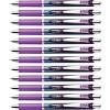 Pentel EnerGel Deluxe RTX Retractable Liquid Gel Pen, Fine Line, Needle Tip, Violet Ink - Pack of 12 - image 2 of 2