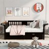 NicBex Twin/Full Size Daybed with 2 Drawers,Wood Day Bed Frame for Bedroom,Living Room,Apartment - image 2 of 4