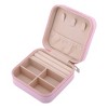 REGALWOVEN Mini Portable Compact Jewelry Box for Easy Travel - 3 of 4