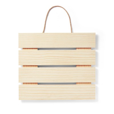 Slatted Wood Sign - Mondo Llama™