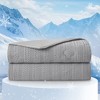 Amelie Home Reversible Waffle Cooling Comforter Breathable  Lightweight  Quilt for Hot Sleepers - 4 of 4