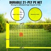 VEVOR Outdoor Portable Volleyball Net System, Adjustable Height Steel Poles, Professional Volleyball Set with PVC Volleyball, Pump, Carrying Bag - 4 of 4