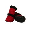 Pet Life Shearling "Duggz" Dog Shoes - Red - image 2 of 2