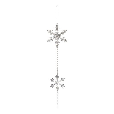 Melrose Jeweled Snowflake Ornament (Set of 6)