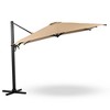 CAVINAS 10 FT Heavy Duty Cantilever Umbrella with Base, Large Square Umbrella for Outdoor Table for Garden - 4 of 4