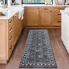 Machine Washable Area Rug Modern Carpet Non-Slip Rug - 3 of 4