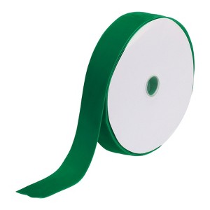 Unique Bargains Soft Single Face Spool Silky Velvet Ribbon for Bouquets DIY Crafts - 1 of 3