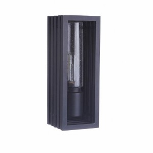 Craftmade Lighting Carmel 1 - Light Wall Light in  Textured Black - 1 of 2