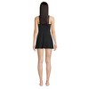Lands' End Women's V-neck Tulip Wrap Swim Dress One Piece Swimsuit - 2 of 4