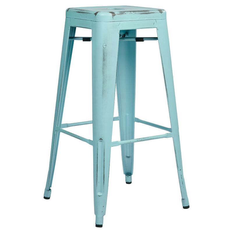 Set of 2 30" Bristow Antique Metal Barstool - OSP Home Furnishings, 1 of 8