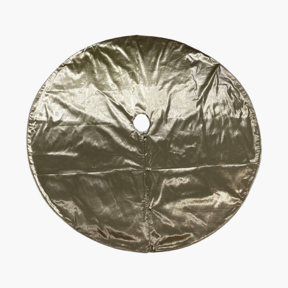 Vickerman 84" Gold Metallic Christmas Tree Skirt