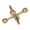 Sagebrook Home Metal Jacks Abstract Sculpture for Room, Bedroom or Office Decor, Aluminum - 4 of 4