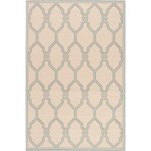 Linden LND124 Power Loomed Indoor/Outdoor Rugs - Safavieh - 1 of 4
