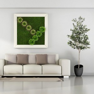 poetree 6FT Tall Olive Trees Artificial Indoor, Olive Tree Plants, Faux Olive Tree with Realistic Trunk, Leaves, Fruits,flower pot for Home Decor - 1 of 4
