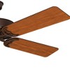 Hunter 52" Original Ceiling Fan Chestnut Brown Finish with Walnut Blades - Damp Rated, Pull Chain Control, 5 Blades - 2 of 4