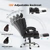 EROMMY Executive Office Chair with Adjustable Headrest,Black - 3 of 4