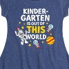 Girls' - Dr. Seuss - Kindergarten Out Of This World Fit & Flair Cap Sleeve Dress - 2 of 4