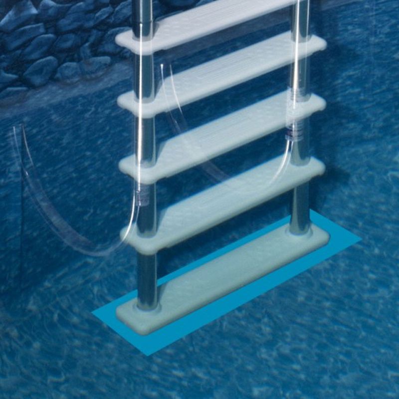 Swimline Hydro Tools 9" x 36" Vinyl Protective Swimming Pool Ladder Mat (4 Pack), 4 of 7