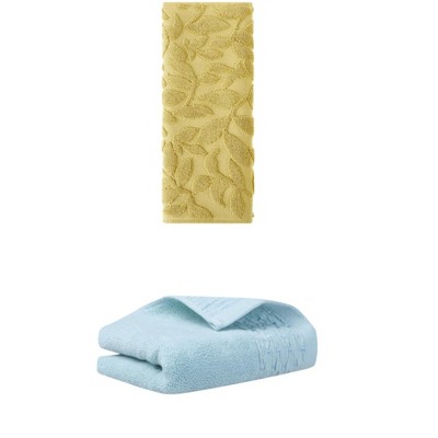 REGALWOVEN Cotton Turkish Absorbent Soft Hand Towels for Bathroom Kitchen Hotel Spa 14" x 30" 2 Pcs