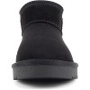 Soda Women's Mute Faux Fur Lined Mini Boot - 4 of 4