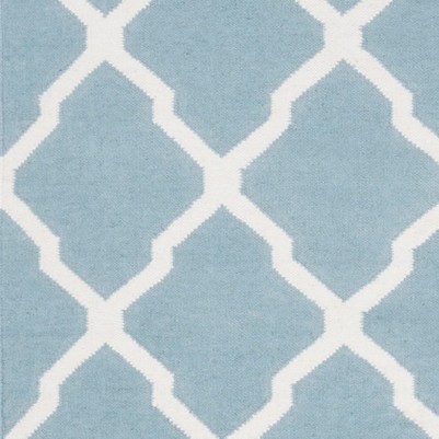 light blue/ivory