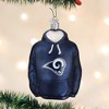 Old World Christmas Blown Glass Ornament for Christmas Tree, Los Angeles Rams Hoodie - 2 of 4