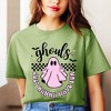 Simply Sage Market Women's Just Wanna Have Fun Checkered Short Sleeve Graphic Tee - 2 of 4