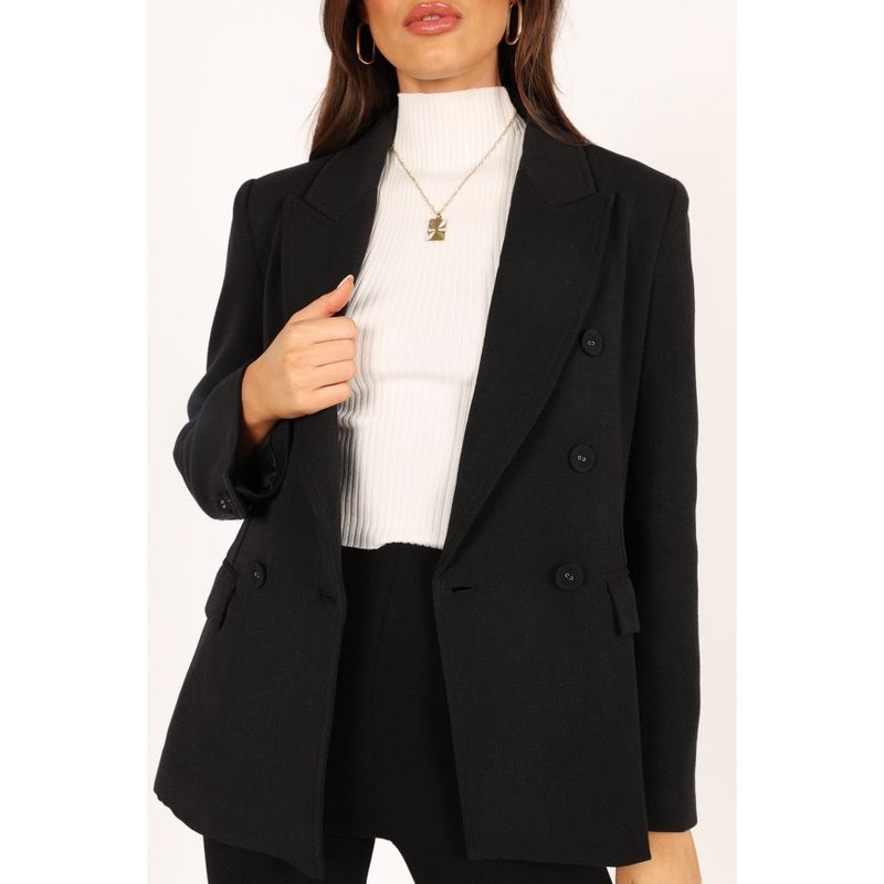 Petal and Pup Womens Lillian Button Front Blazer, 2 of 11