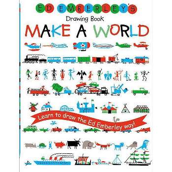 Ed Emberley's Drawing Book: Make a World - (Ed Emberley Drawing Books) (Paperback)