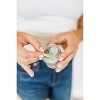 Little Seed Farm All Natural Deodorant Cream | Aluminum Free for Women or Men | Paraben-Free (2.4 oz) Activated Charcoal (PACK OF 2) - 3 of 4