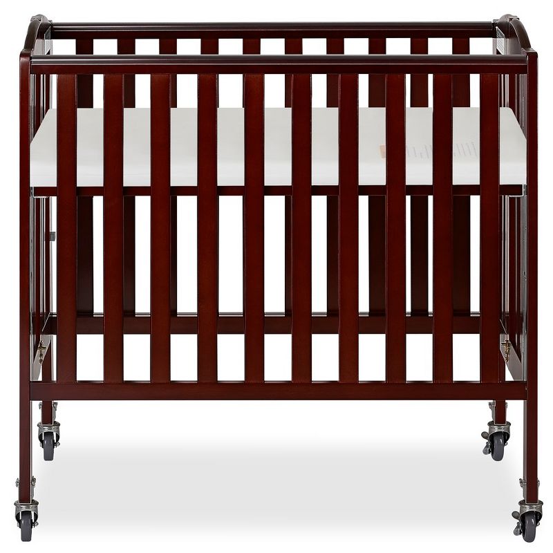 Dream On Me 3 in 1 Portable Folding Stationary Side Crib, 6 of 13