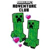 Boy's Minecraft Adventure Club Creeper Hearts T-Shirt - 2 of 4