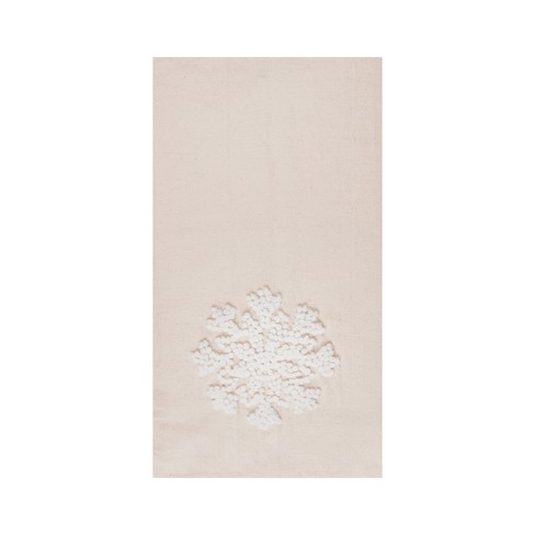 Snowflake Kitchen Towel Snowflake Hand Towel Snowflake Towel