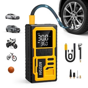 AstroAI L7 NANO Tire Inflator Portable Cordless Air Compressor, 150 PSI Car Tires Air Pump - 1 of 4