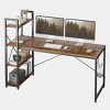 Bestier Small Computer Desk with Shelves for Home Office - 4 of 4