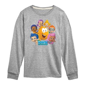 Boys' - Bubble Guppies - Mr. Grouper And Guppies Long Sleeve Graphic T-Shirt - 1 of 4