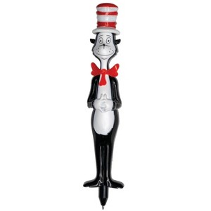 Super Detailed 3D Cat Hat Pen - Whimsical Design, Black Ink (8.25 Inch) - 1 of 4