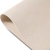 Dainty Home Basel Reversible Premium Vegan Leather 12" x 18" Rectangular Placemats Set of 4 - 2 of 2
