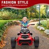 12V Kids Ride-On ATV, 3-Wheeler Electric Motorcycle for Toddlers Ages 3-8 – Battery Powered Toy Car with LED Lights - 4 of 4