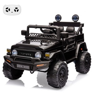 Kids Ride On Car, Licensed Toyota Ride On Truck, 12V Electric Toy Car with Parent Remote Control, 3 Speed, MP3 Music, LED Lights - 1 of 4