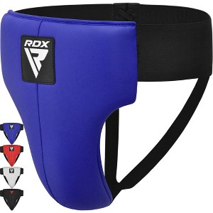 RDX Sports R1 Abdominal Groin Guard, Muay Thai, Kickboxing, Maya Hide Leather MMA Training Groin Protector for Boxing - 1 of 4