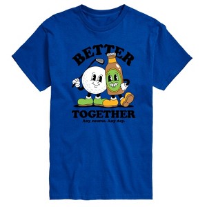 Men's - Instant Message - Golf Mascots Better Together Short Sleeve Graphic T-Shirt - 1 of 4