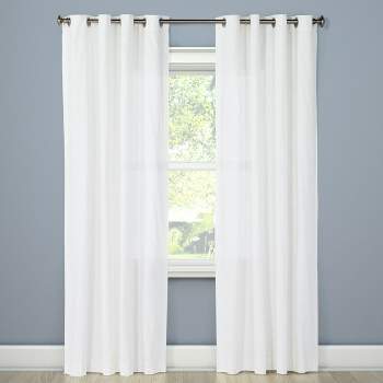 1pc Light Filtering Solid Window Curtain Panel - Threshold™