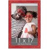 PosterPalooza | Shabby Chic Red Picture Frame - UV Acrylic, Foam Board Backing, Hanging Hardware - 2 of 4