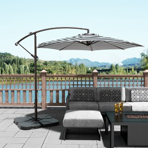 WestinTrends 10 Ft Outdoor Patio Cantilever Offset Umbrella - 1 of 3