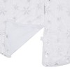 VidaXL Luxury Christmas Tree Skirt White 59.1 in. Faux - 3 of 4