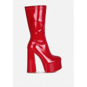 Vinkele Block Heeled Ankle Boot - 1 of 4