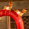Gulches 9ft Christmas Inflatable Arch with Santa Sled, LED Blow Up Yard Decor for Garden/Lawn - 3 of 4